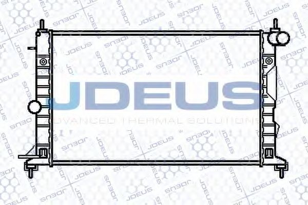 JDEUS 020M53 Радиатор охлаждения двигателя JDEUS для OPEL