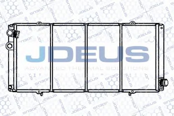 JDEUS 021E20 Радиатор охлаждения двигателя JDEUS 
