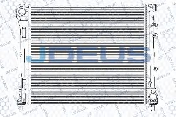 JDEUS RA0111250 Радиатор охлаждения двигателя JDEUS для FORD