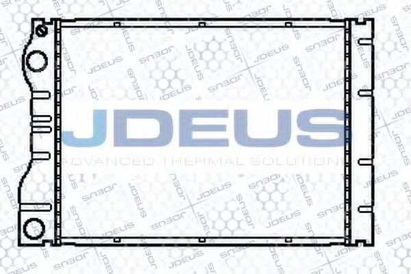 JDEUS 023M29 Радиатор охлаждения двигателя JDEUS для RENAULT