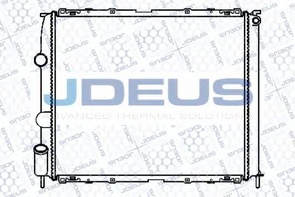 JDEUS 023M77 Радиатор охлаждения двигателя JDEUS для RENAULT