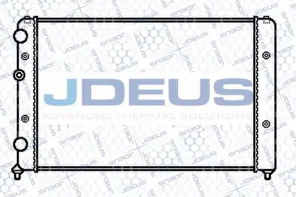 JDEUS 025M18 Радиатор охлаждения двигателя JDEUS для SEAT
