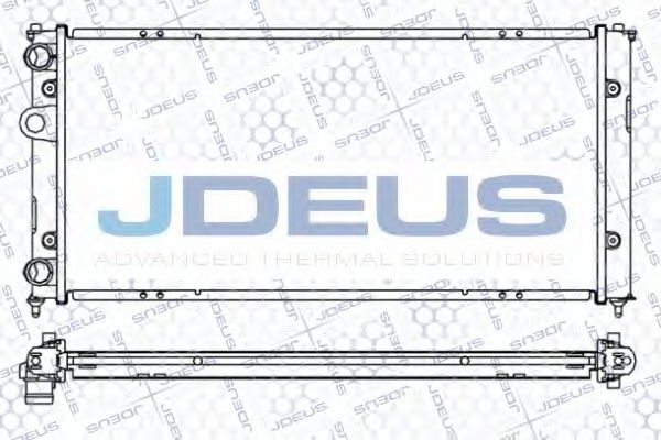 JDEUS 025M19 Радиатор охлаждения двигателя JDEUS для SEAT