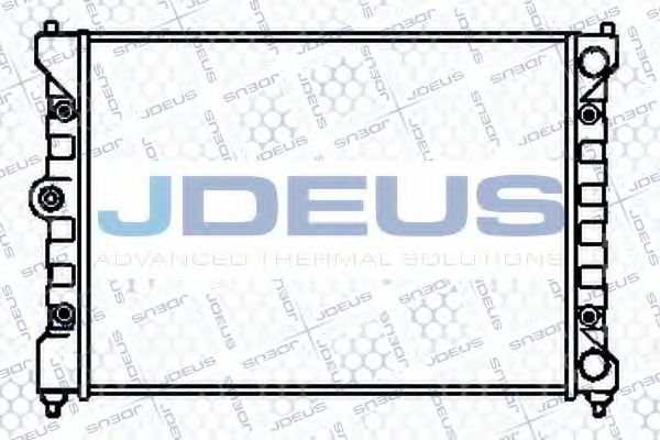 JDEUS 025V12 Радиатор охлаждения двигателя JDEUS для SEAT