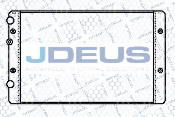 JDEUS 030M49 Радиатор охлаждения двигателя JDEUS для SEAT