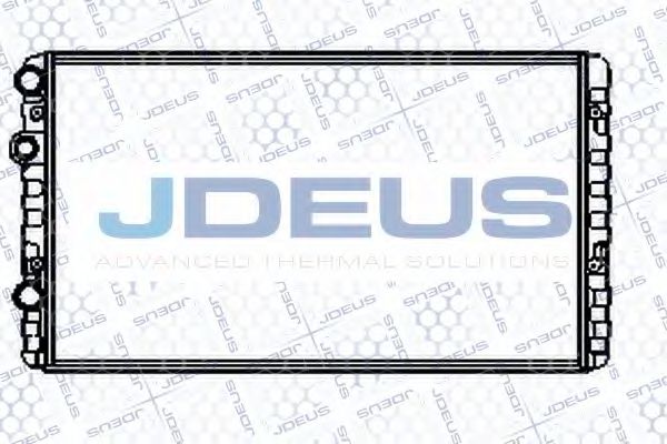JDEUS 030V39 Радиатор охлаждения двигателя JDEUS для SEAT