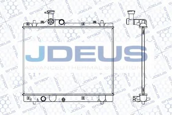 JDEUS 042M30 Радиатор охлаждения двигателя JDEUS для SUZUKI
