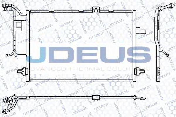 JDEUS 701M16 Радиатор кондиционера JDEUS 