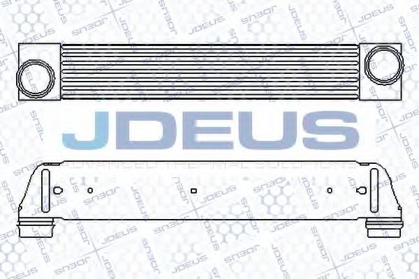 JDEUS 805M23 Интеркулер JDEUS 