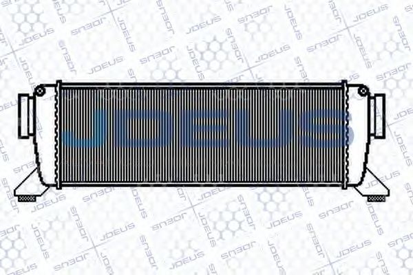 JDEUS 817M30 Интеркулер для MERCEDES-BENZ A-CLASS