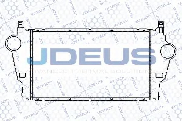 JDEUS 823M29A Интеркулер для RENAULT VEL SATIS