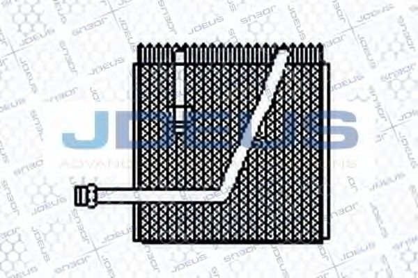 JDEUS 920M22 Испаритель кондиционера для OPEL