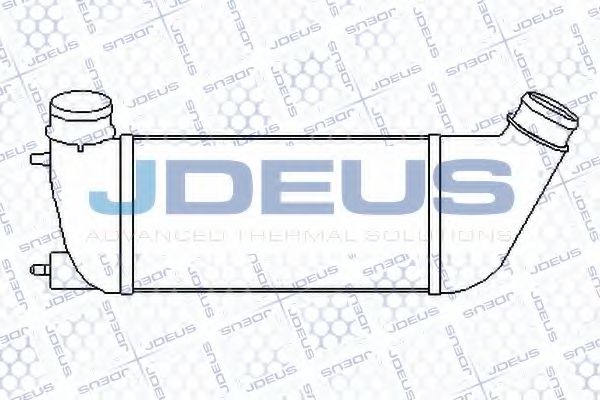 JDEUS 807M26 Интеркулер для PEUGEOT EXPERT