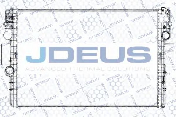 JDEUS RA0140040 Радиатор охлаждения двигателя JDEUS для IVECO