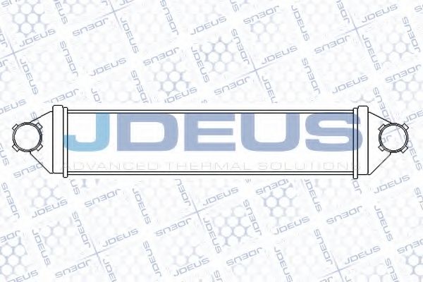 JDEUS 817M76 Интеркулер для MERCEDES-BENZ A-CLASS