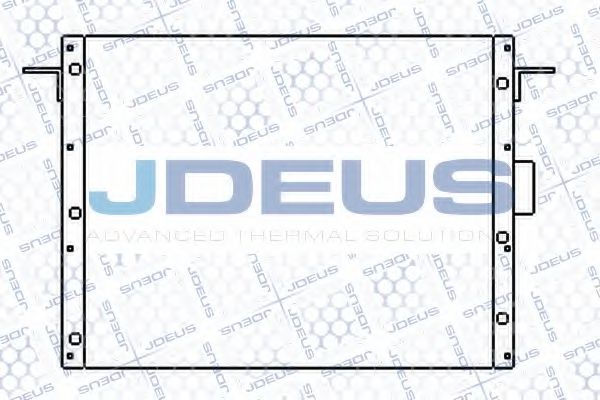 JDEUS 702M21 Радиатор кондиционера JDEUS 