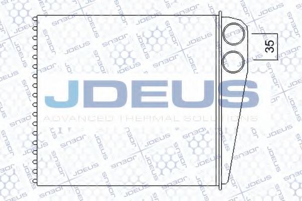 JDEUS 201M03 Радиатор печки для AUDI Q3