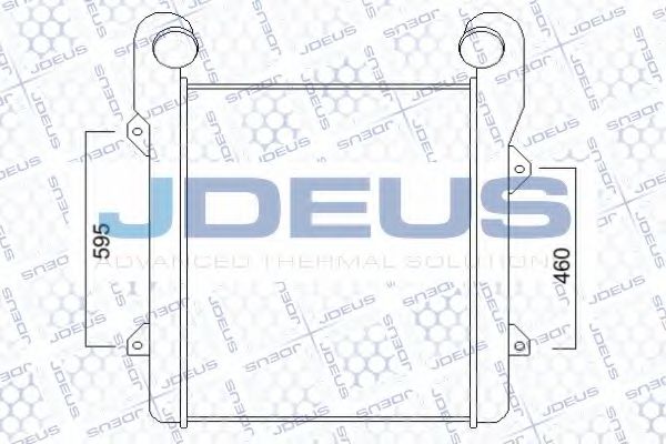 JDEUS 808M01 Интеркулер для DAF