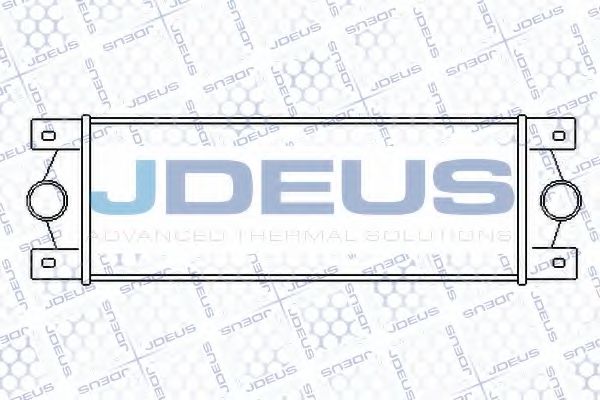 JDEUS 823M79 Интеркулер для RENAULT