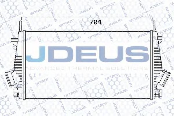 JDEUS 820M71A Интеркулер JDEUS 
