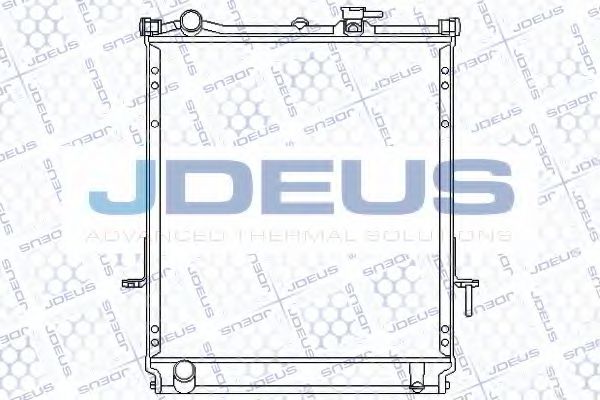 JDEUS 004M08 Радиатор охлаждения двигателя для ISUZU N-SERIE