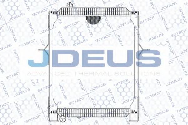 JDEUS 131M09 Радиатор охлаждения двигателя для RENAULT TRUCKS