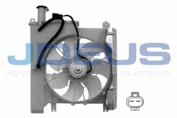 JDEUS EV070160 Вентилятор системы охлаждения двигателя JDEUS 