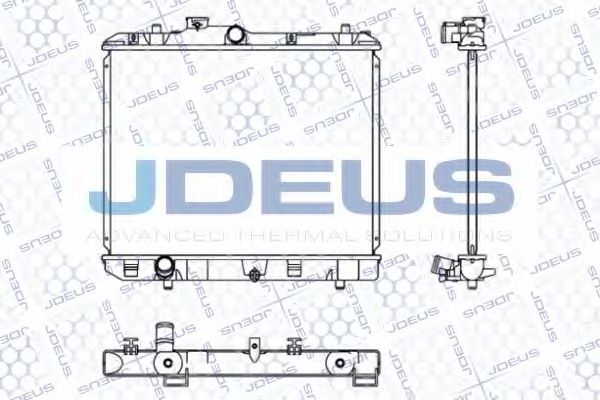 JDEUS 042M26 Радиатор охлаждения двигателя JDEUS для SUZUKI