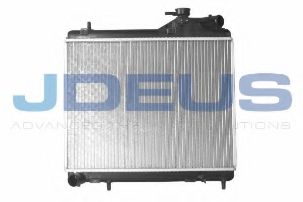 JDEUS 054M21 Радиатор охлаждения двигателя JDEUS для HYUNDAI