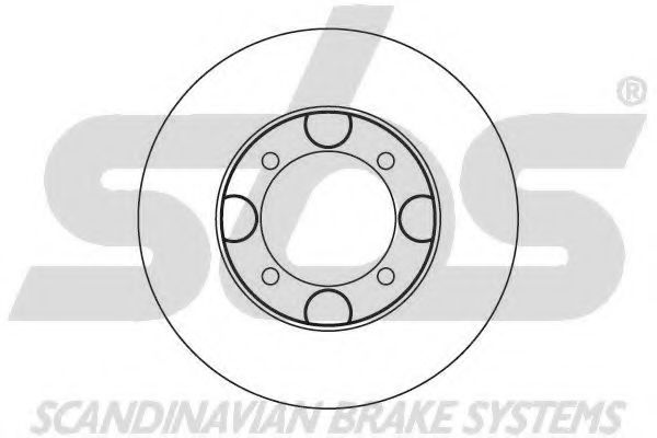 sbs 1815203408 Тормозные диски SBS для HYUNDAI