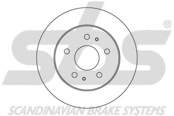 sbs 1815205112 Тормозные диски для DAIHATSU BEGO