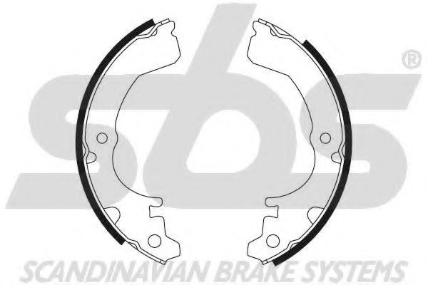 sbs 18492745350 Тормозные колодоки, стояночная тормозная система 