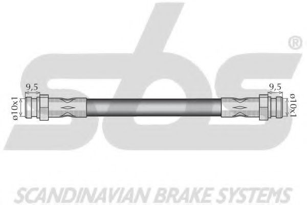 1330853229 SBS Тормозной шланг 1330853229 SBS Тормозной шланг