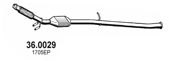 ASSO 360029 Катализатор ASSO 360029 Катализатор