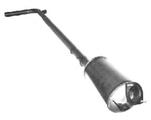 ASSO 4015002 Сажевый частичный фильтр, система выхлопа ОГ 