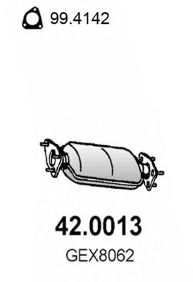 ASSO 420013 Катализатор для ROVER 25