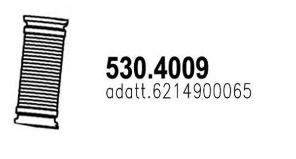 ASSO 5304009 Гофра глушителя для MERCEDES-BENZ