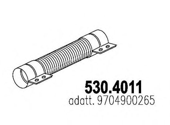 ASSO 5304011 Гофра глушителя для MERCEDES-BENZ