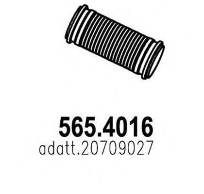 ASSO 5654016 Гофра глушителя для RENAULT TRUCKS