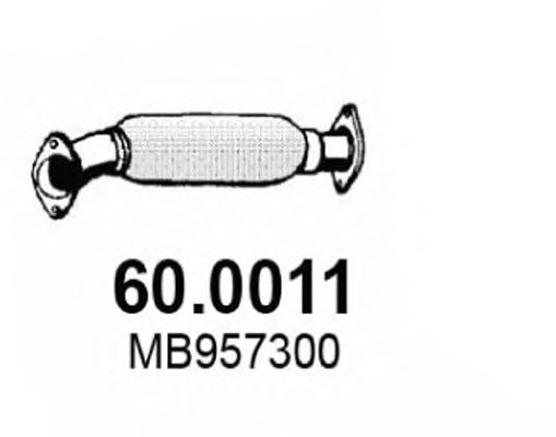 ASSO 600011 Катализатор для VOLVO