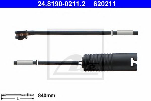 ATE 24819002112 Скобы тормозных колодок для BMW Z3