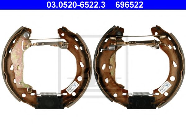 ATE 03052065223 Ремкомплект барабанных колодок для SMART