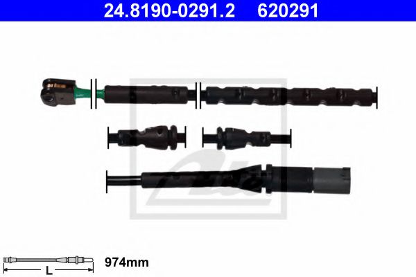 ATE 24819002912 Тормозные колодки ATE для BMW X5