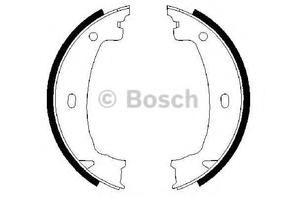 BOSCH 0986487608 Стояночная тормозная система для BMW 3 (F30, F35, F80) 320 i Active Flex BOSCH 0986487608 Стояночная тормозная система для BMW 3 (F30, F35, F80) 320 i Active Flex