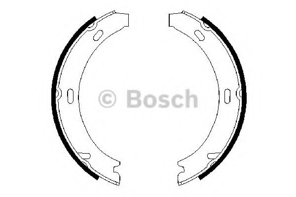 BOSCH 0986487647 Стояночная тормозная система  BOSCH 0986487647 Стояночная тормозная система