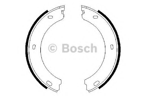 BOSCH 0986487649 Стояночная тормозная система 