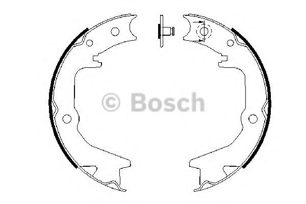 BOSCH 0986487685 Стояночная тормозная система 
