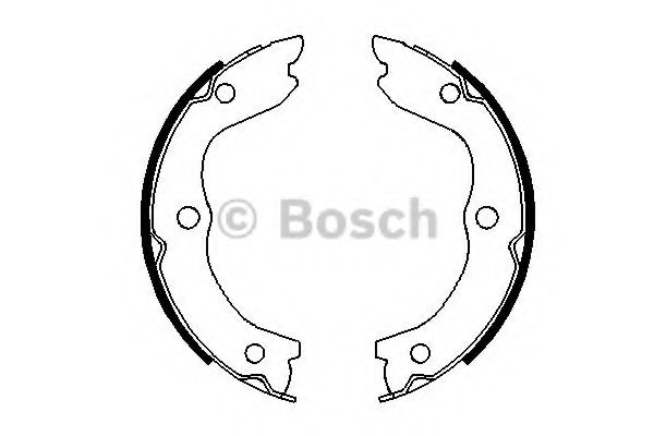 BOSCH 0986487698 Стояночная тормозная система 