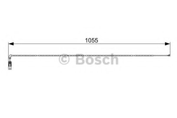 BOSCH 1987473001 Датчик износа тормозных колодок 