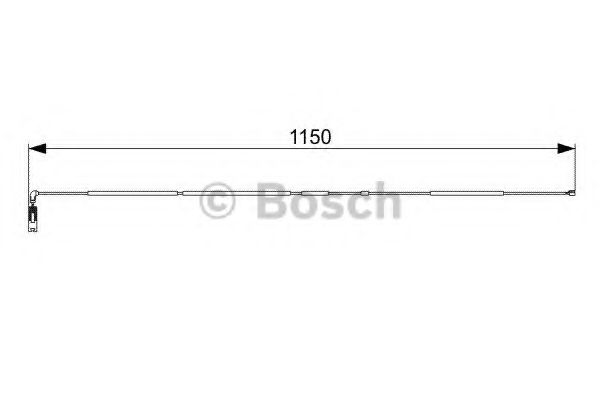 BOSCH 1987473004 Тормозные колодки для BMW